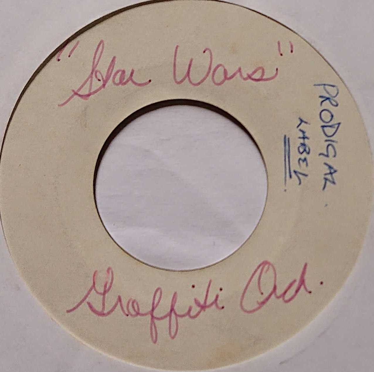 P 0635F Star Wars theme Graffiti Orchestra from ITV, Channel 4 and Channel 5 library Label